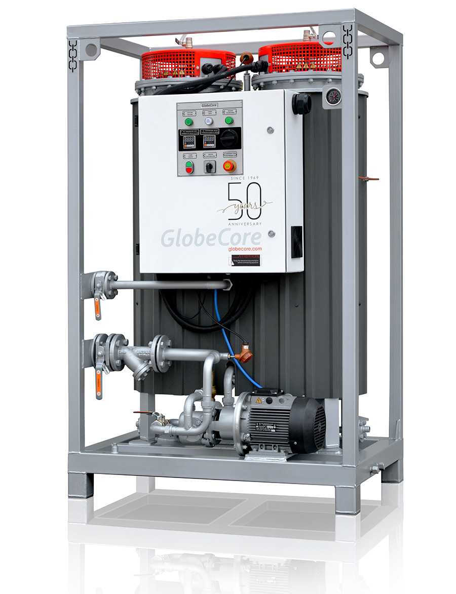 Inline Oil Heater PPM. Stream oil heating