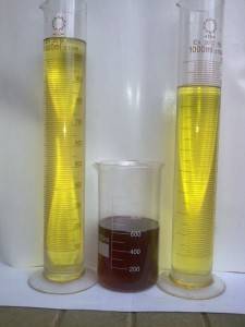 Regenerated dark heating oil by GlobeCore plants